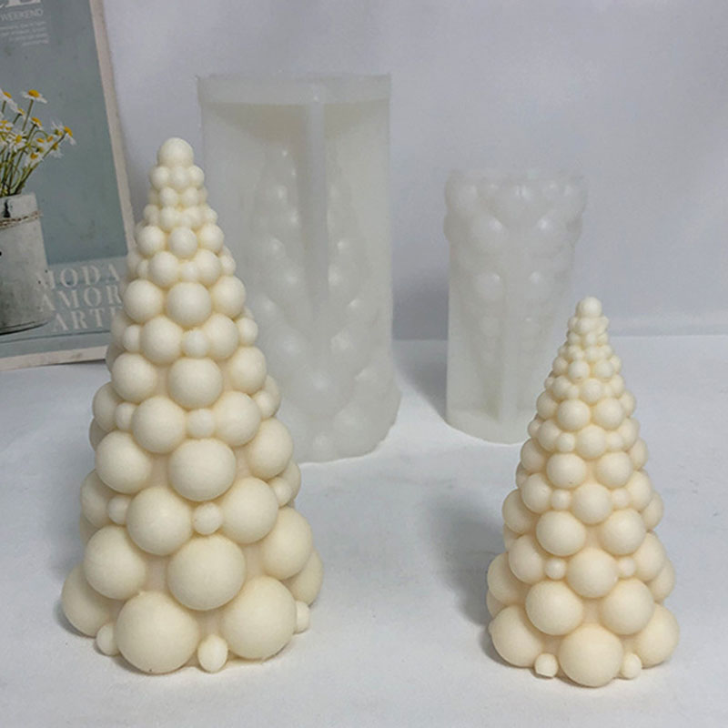 3D Bubble Christmas Tree Silic - Soap Making Scents 评论和价格