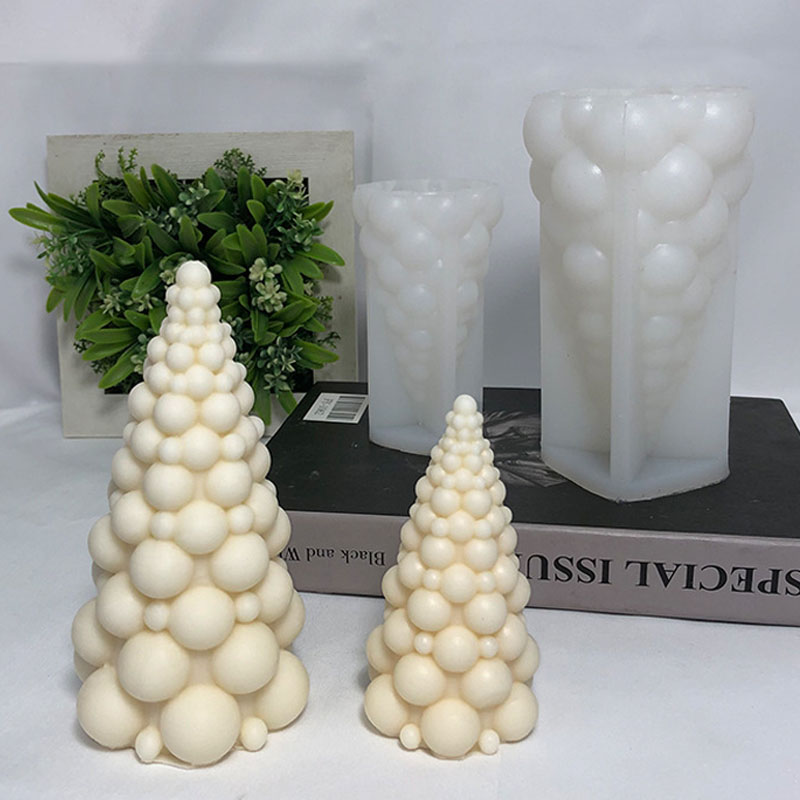 3D Bubble Christmas Tree Silic - Soap Making Scents 评论和价格