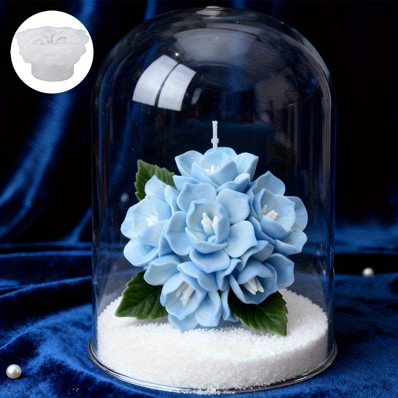 1 Hydrangea Candle Silicone Mo - Soap Making Lye 评论和价格