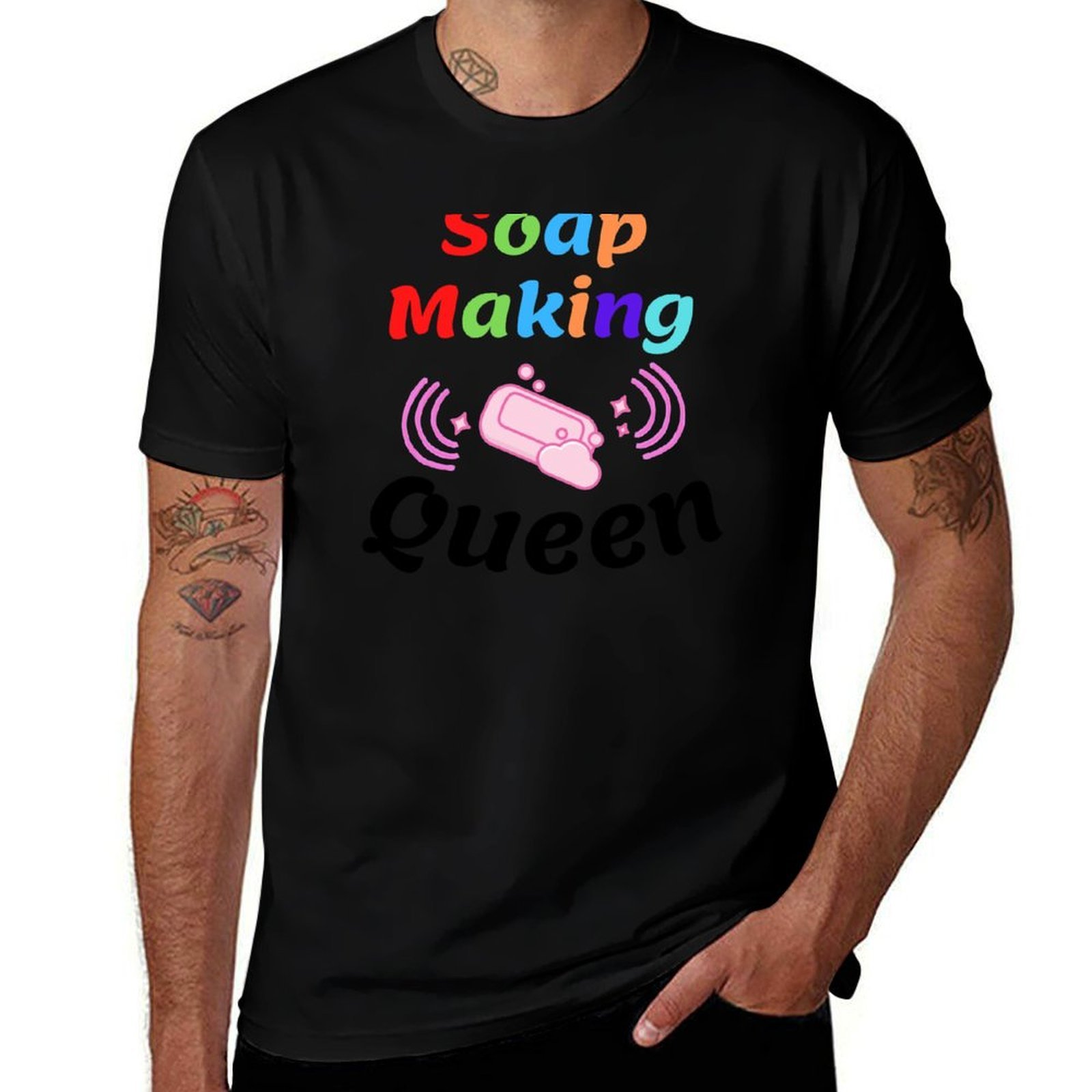 Soap Making Queen funny T-Shir - Soap Making Queen 评论和价格