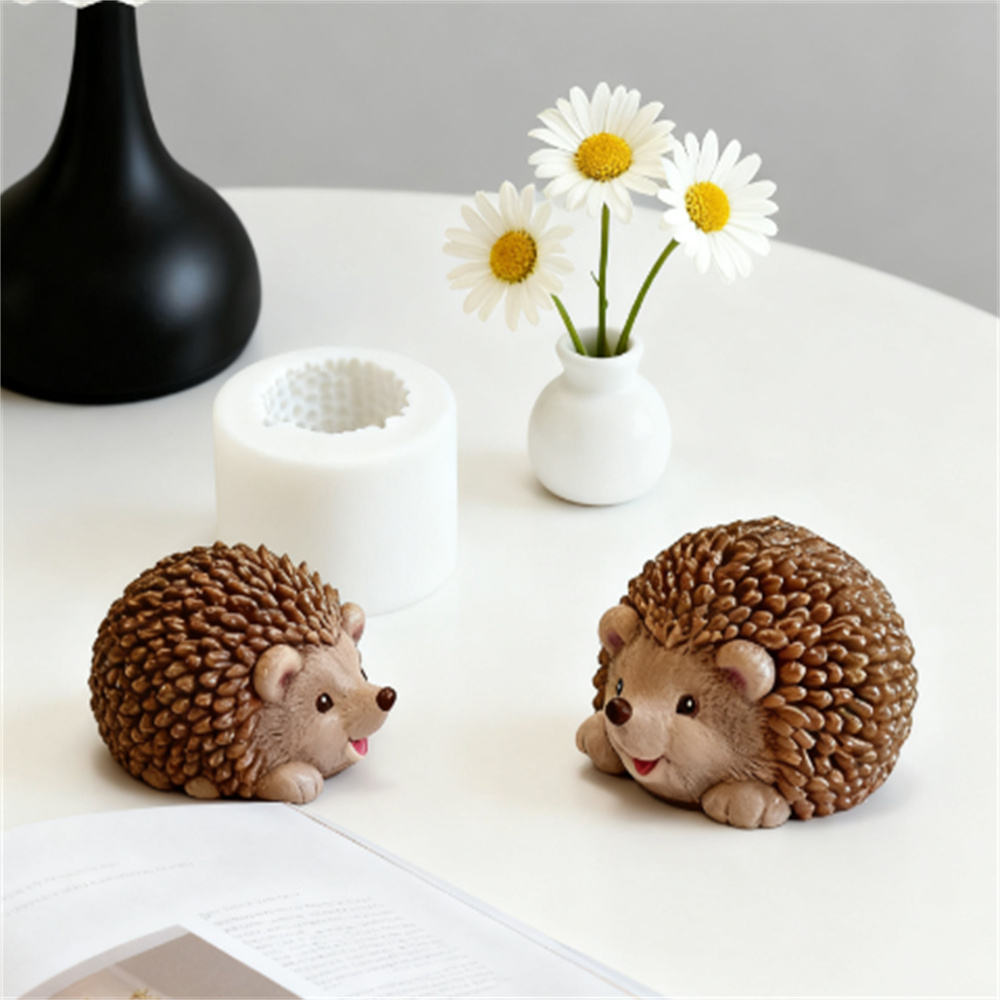 3D Hedgehog Silicone Mold Cute - Soap Making Lye 评论和价格