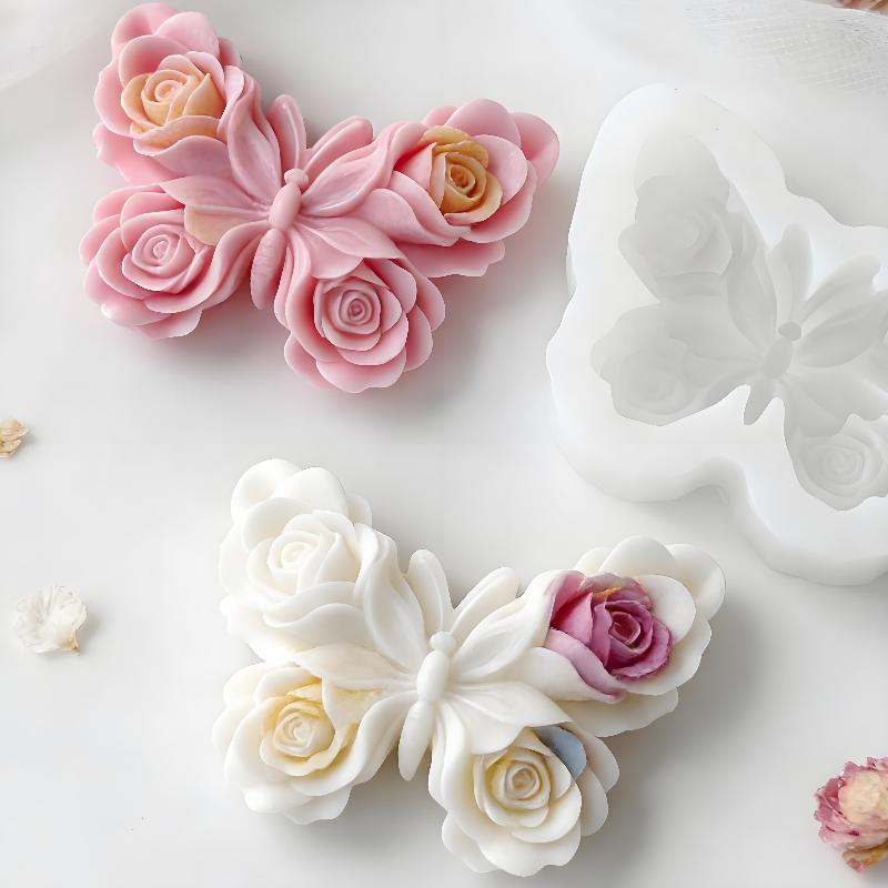 DIY Rose Butterfly Form Silico - Soap Making Scents 评论和价格