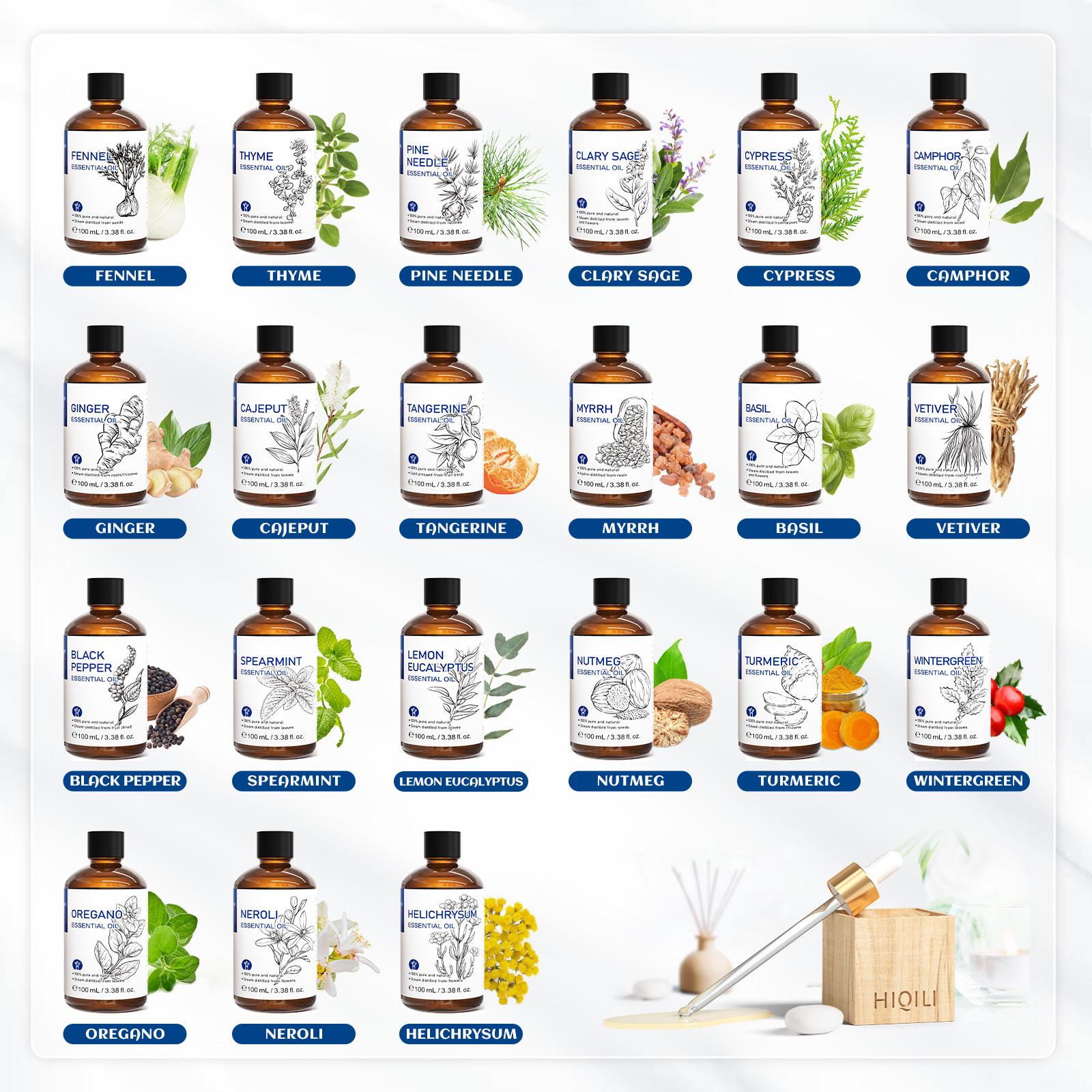HIQILI 100% Natural,100mL Esse - Soap Making Ingredient 评论和价格