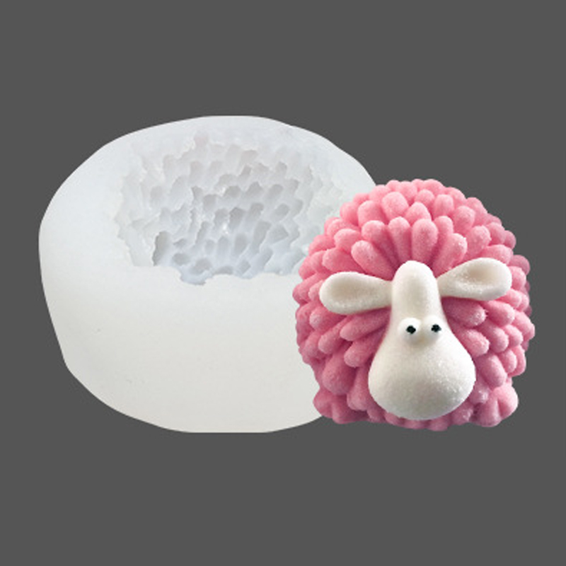 3D Sheep Candle Silicone Mold  - Soap Making Lye 评论和价格